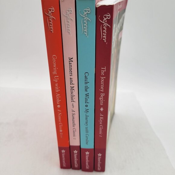American Girl Book Lot Beforever Character KAYA * CAROLINE * SAMANTHA * NANEA * - Picture 7 of 12